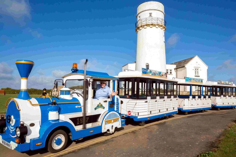 Cheers as Norfolk park’s loco resumes its seaside specials